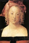 Albrecht Durer Portrait of a Young Girl oil on canvas